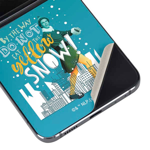 Elf Buddy Don’t Eat Yellow Snow Galaxy Z Flip5 5G Skin